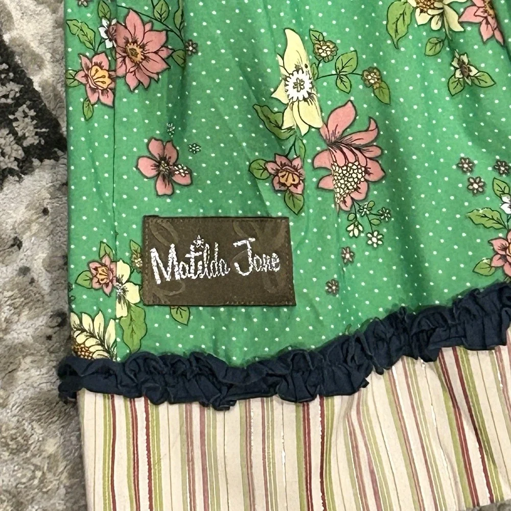 Matilda Jane Vintage Hammond Bay Cranberry Dress Size 8